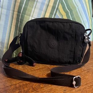 Kipling Black Messenger Travel Bag